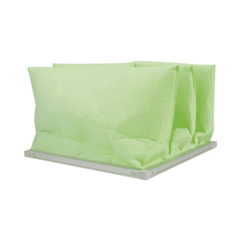 Filtro de bolso de média eficiência