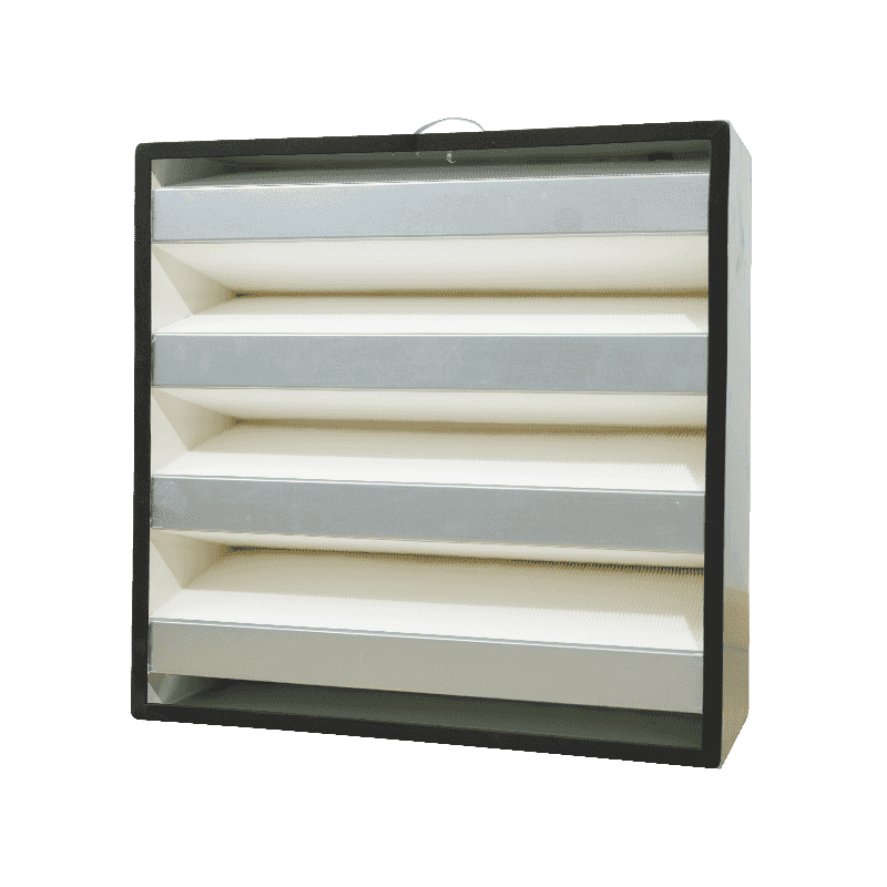 Filtro de alta eficiência tipo V/tipo W